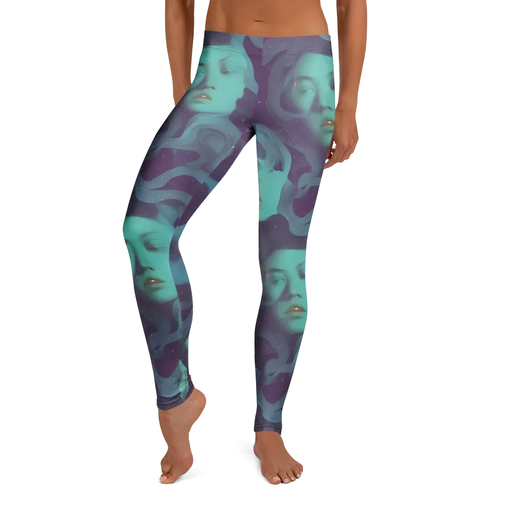 Ethereal Dreamscape on Leggings — Front
