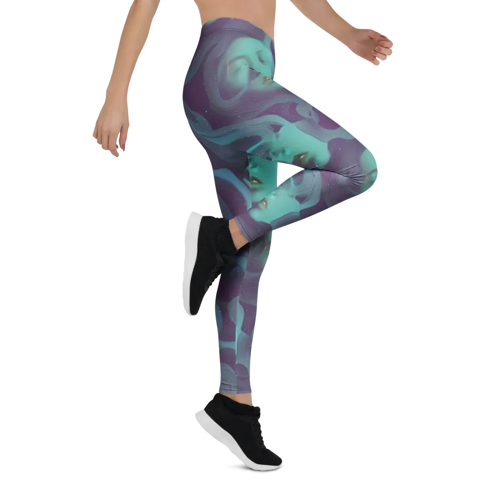 Ethereal Dreamscape on Leggings — Right