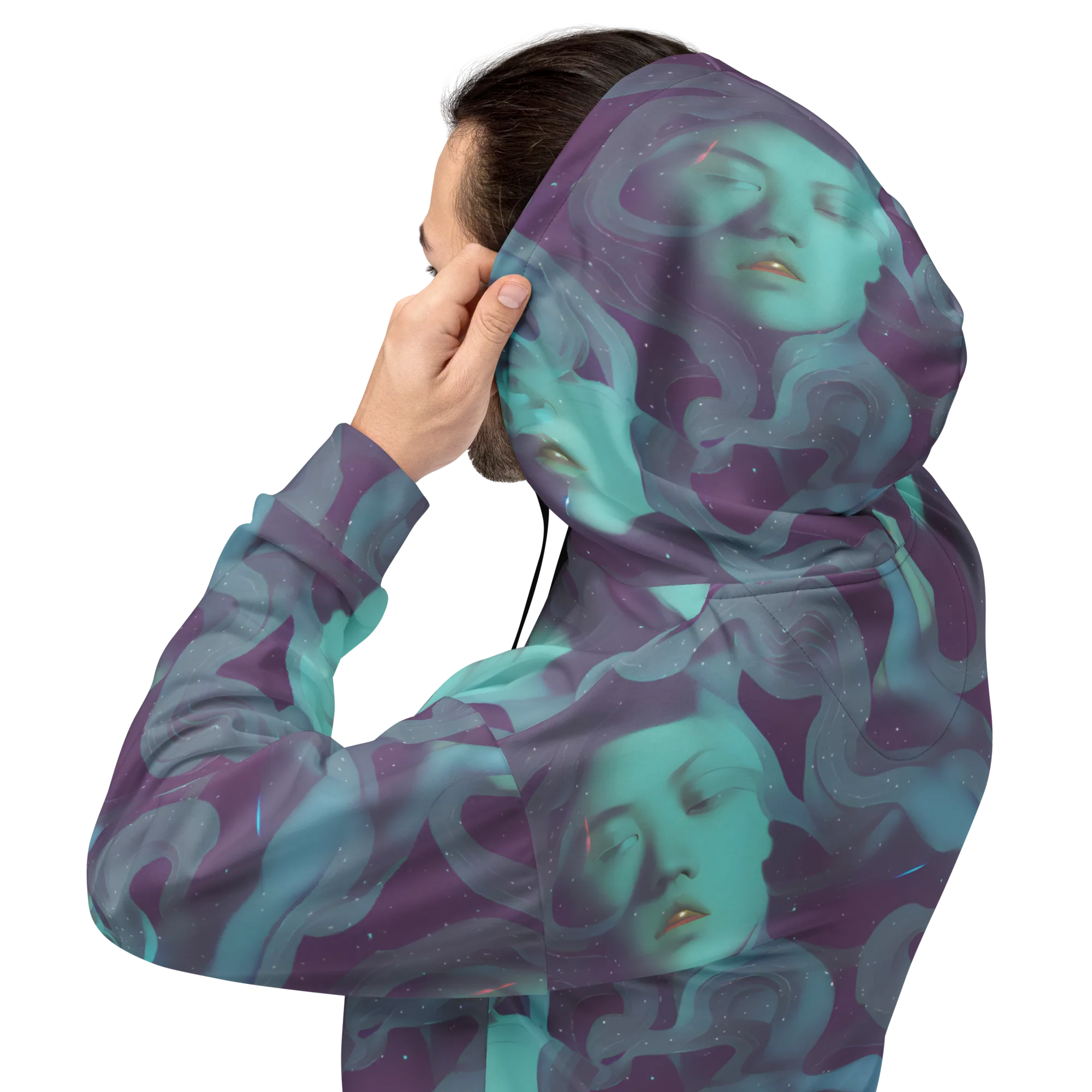 Ethereal Dreamscape on Hoodie — Back