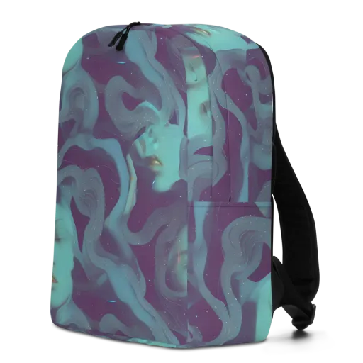 Ethereal Dreamscape on a Minimalist Backpack