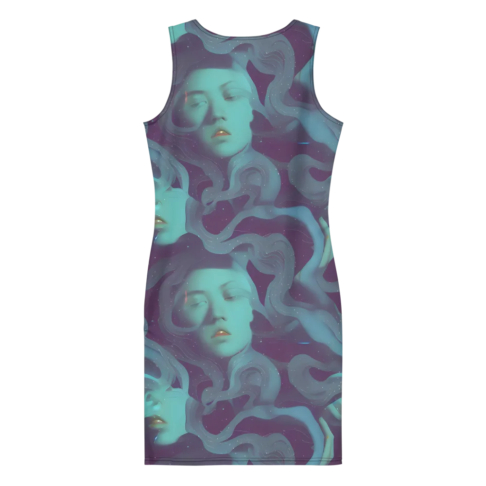 Ethereal Dreamscape on Bodycon Dress — Back