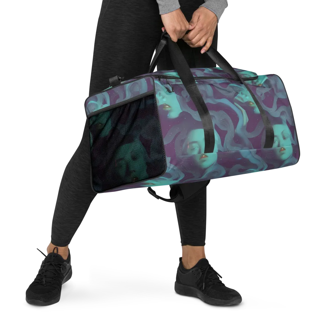 Ethereal Dreamscape on Duffle Bag — Right Front