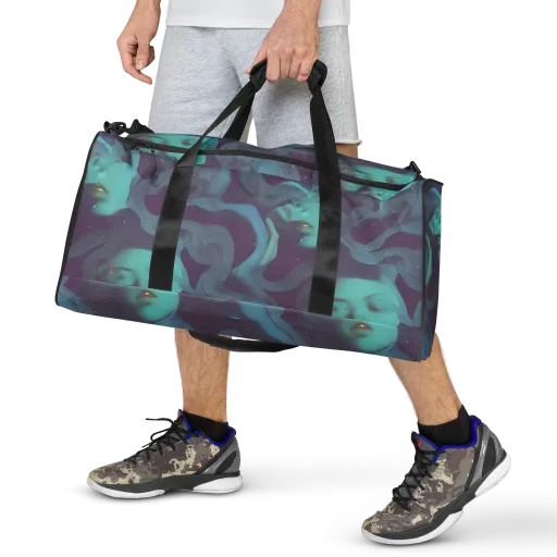 Ethereal Dreamscape on a Duffle Bag