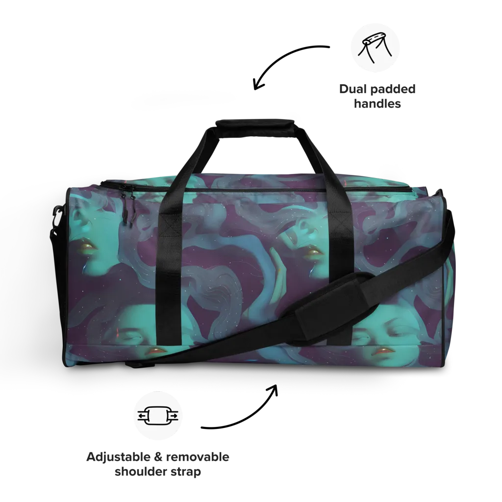 Ethereal Dreamscape on Duffle Bag — Front