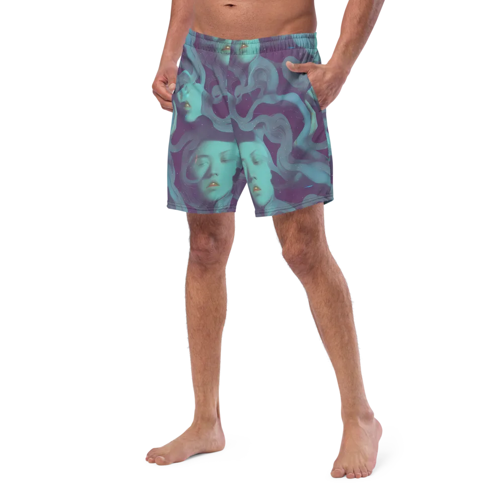 Ethereal Dreamscape on Swim Trunks — Left Front