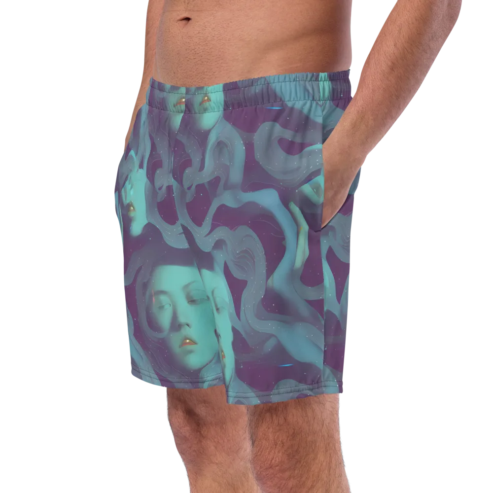 Ethereal Dreamscape on Swim Trunks — Left Front