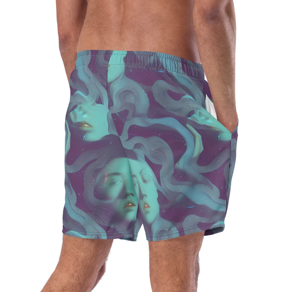 Ethereal Dreamscape on Swim Trunks — Right Back