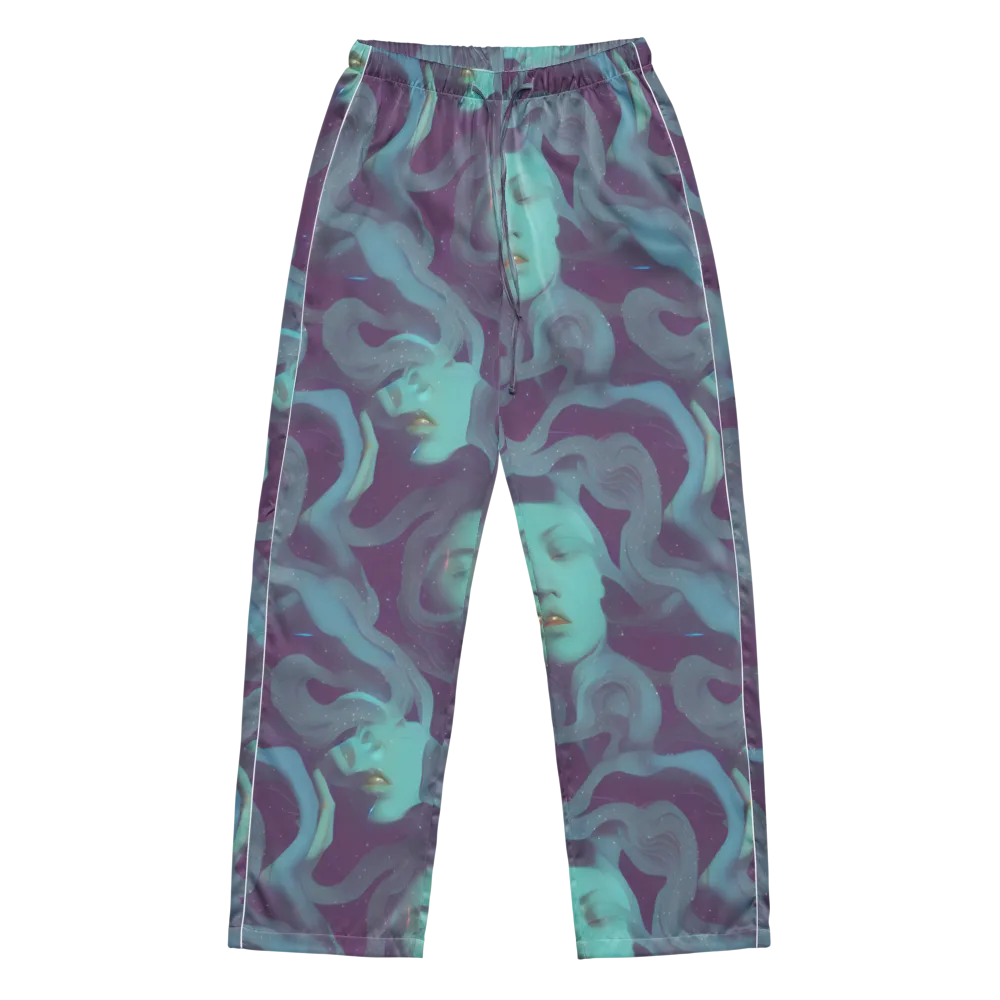 Ethereal Dreamscape on Women's Pajama Pants — Front