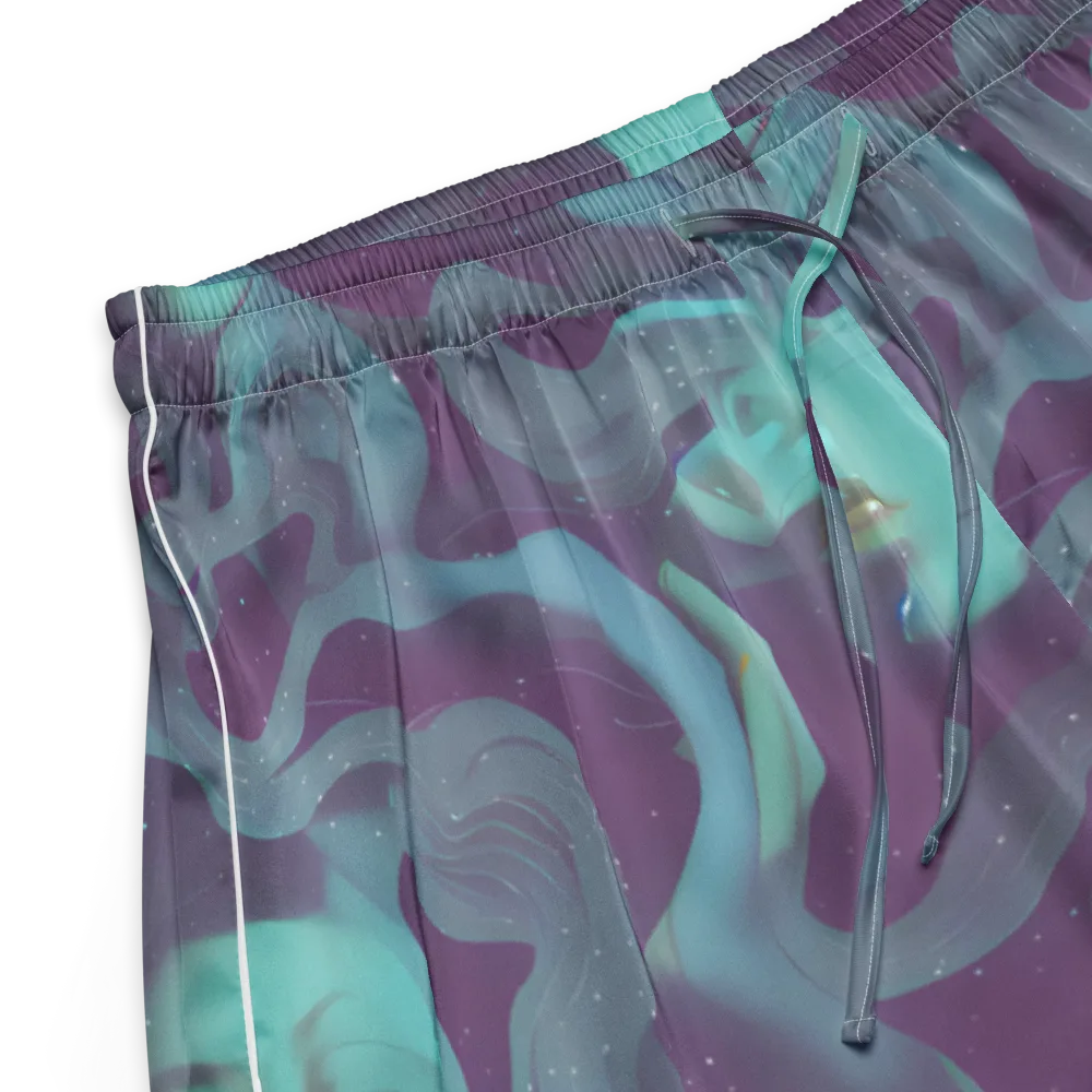 Ethereal Dreamscape on Women's Pajama Shorts — Product details
