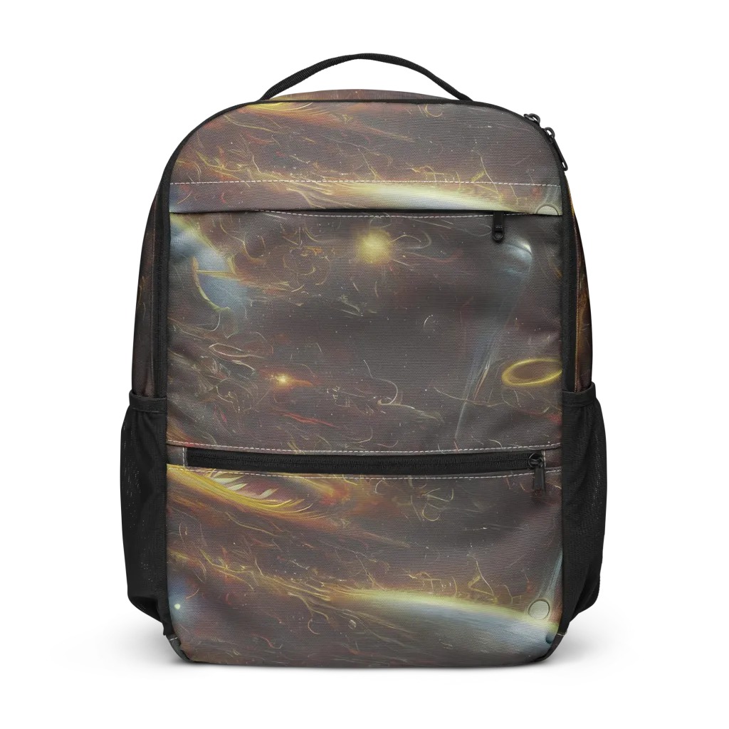Quantum Illusions on Utility Backpack — Front