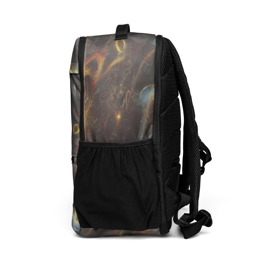 Quantum Illusions on Utility Backpack — Left