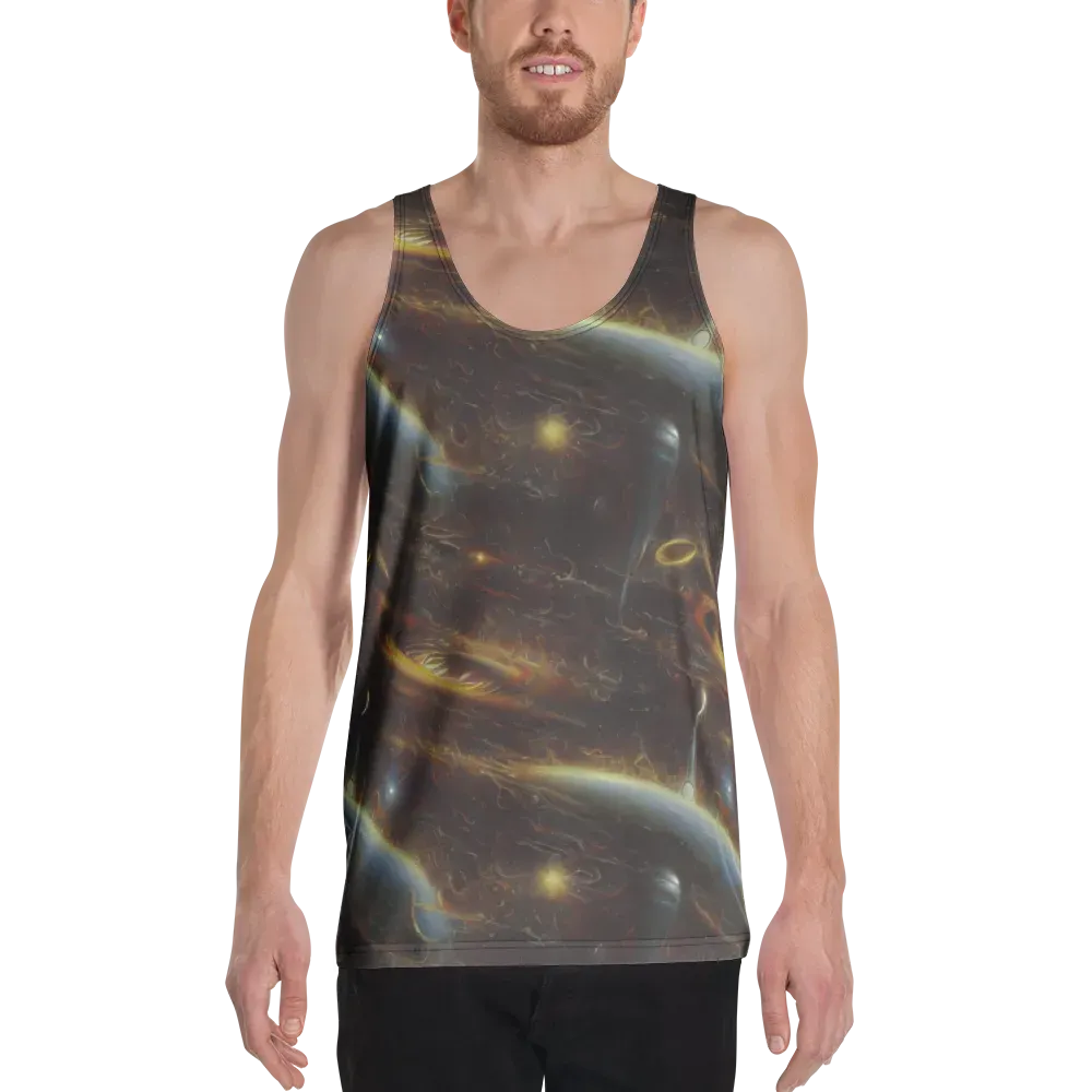 Quantum Illusions on Men's Tank Top — Front