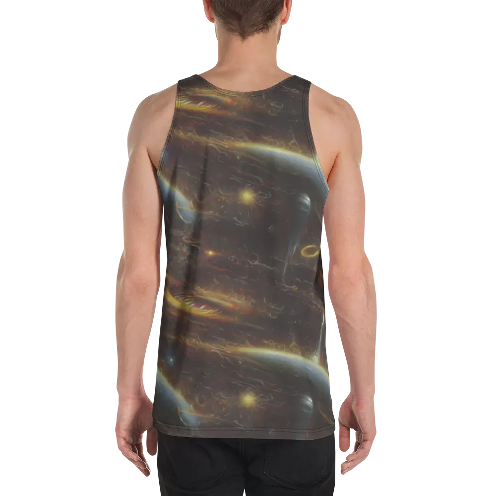 Quantum Illusions on Men's Tank Top — Back