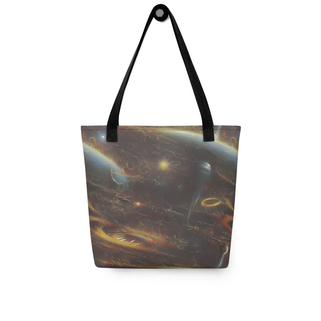 Quantum Illusions on Tote Bag — Front