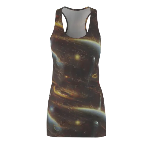 Quantum Illusions on a Racerback Dress