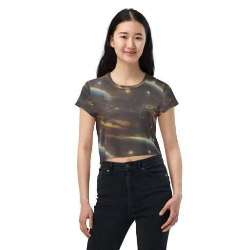 Quantum Illusions on a Crop Tee