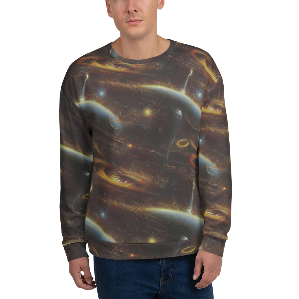 Quantum Illusions on Sweatshirt — Front