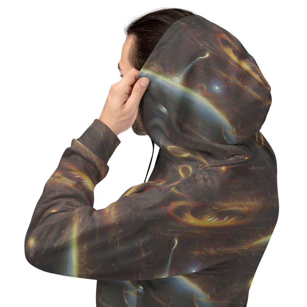 Quantum Illusions on Hoodie — Back