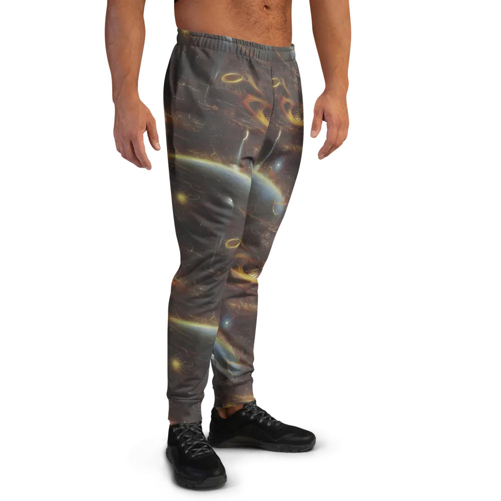 Quantum Illusions on Men's Joggers — Right