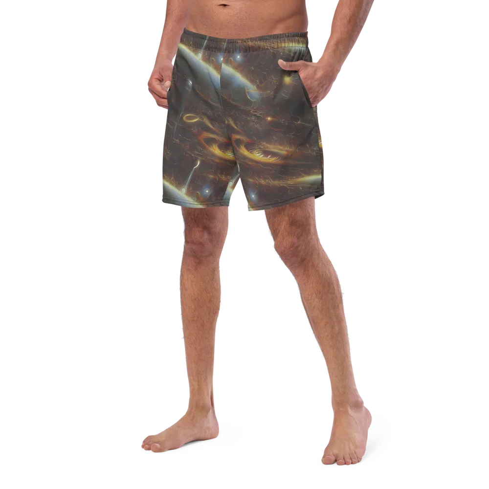 Quantum Illusions on Swim Trunks — Left Front