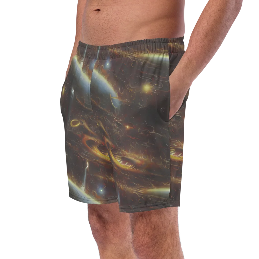 Quantum Illusions on Swim Trunks — Left Front
