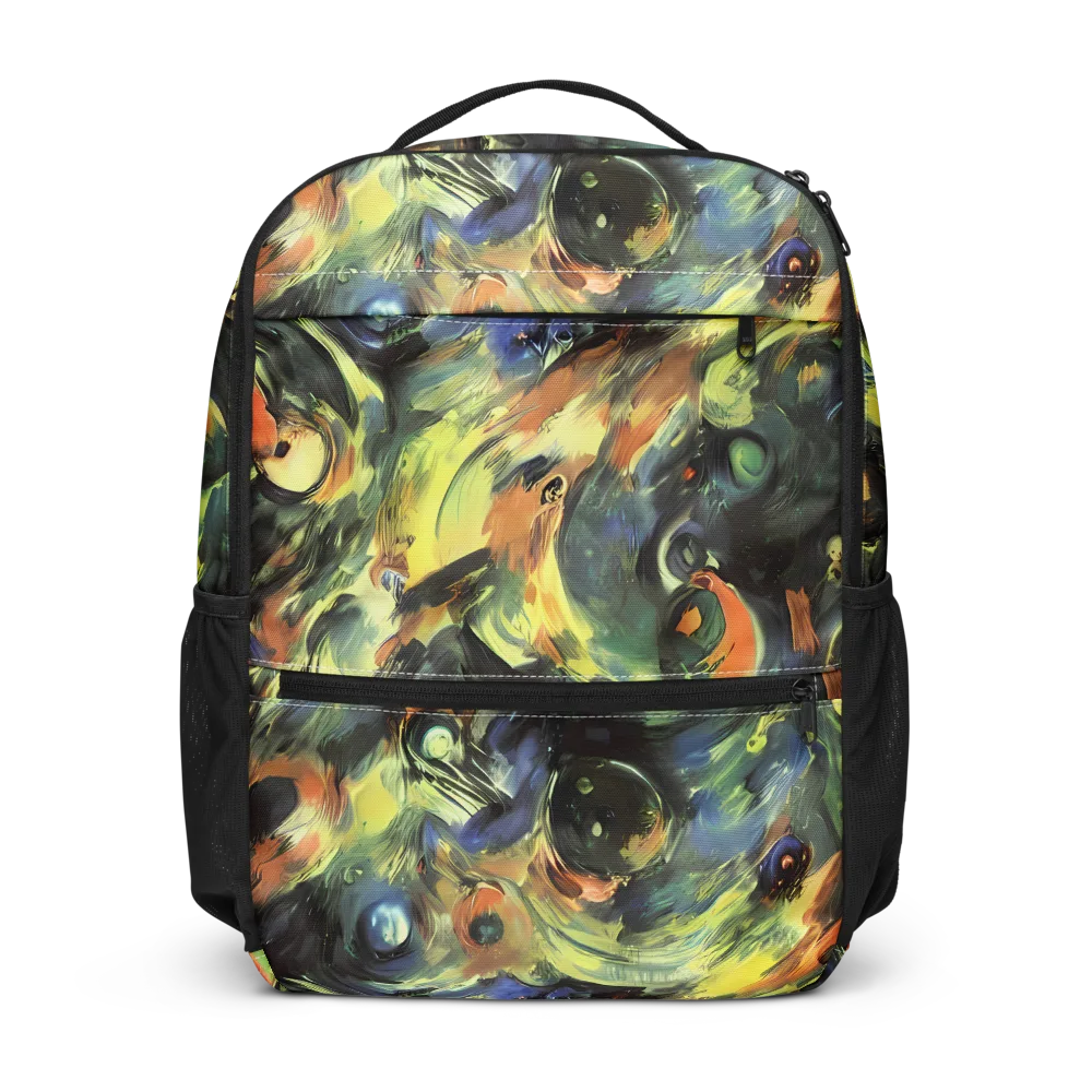 Seve Swirl on Utility Backpack — Front