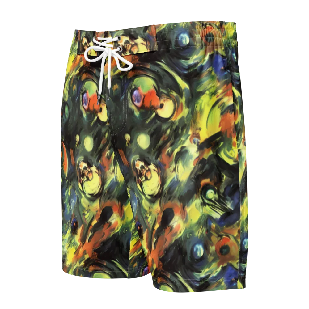 Seve Swirl on Men's Board Shorts — Front