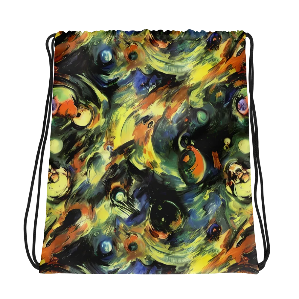 Seve Swirl on Drawstring Bag — Photo