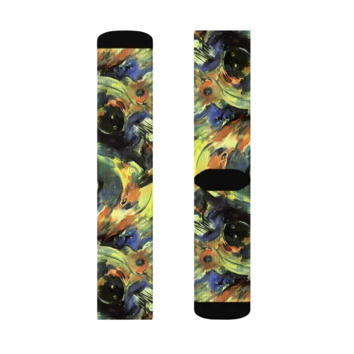 Seve Swirl on a Socks