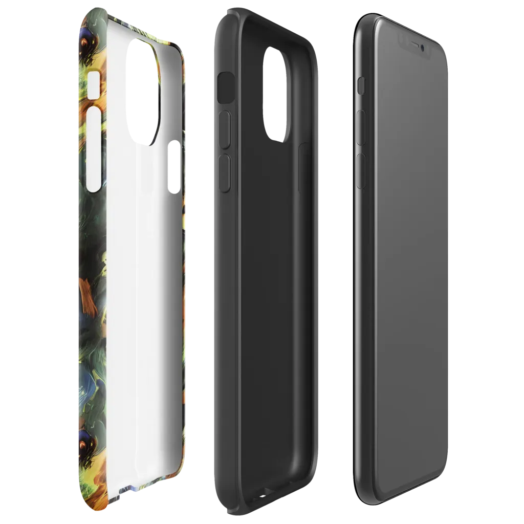 Seve Swirl on Tough Case for iPhone® — Right