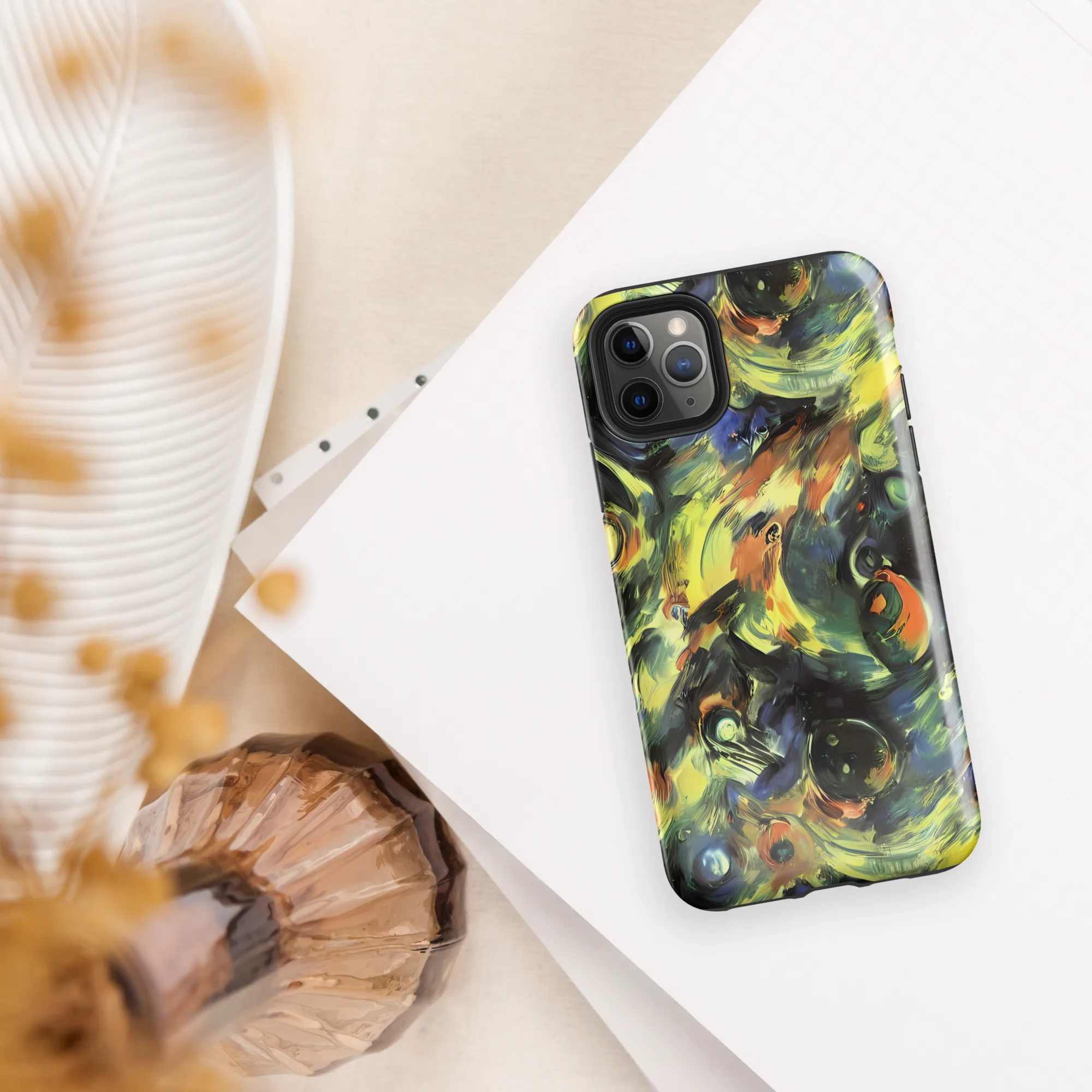 Seve Swirl on Tough Case for iPhone® — Front