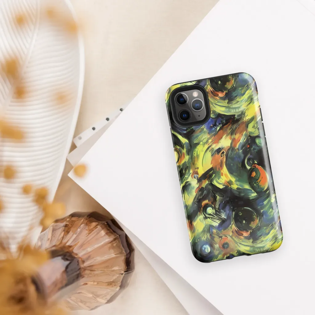 Seve Swirl on Tough Case for iPhone® — Front