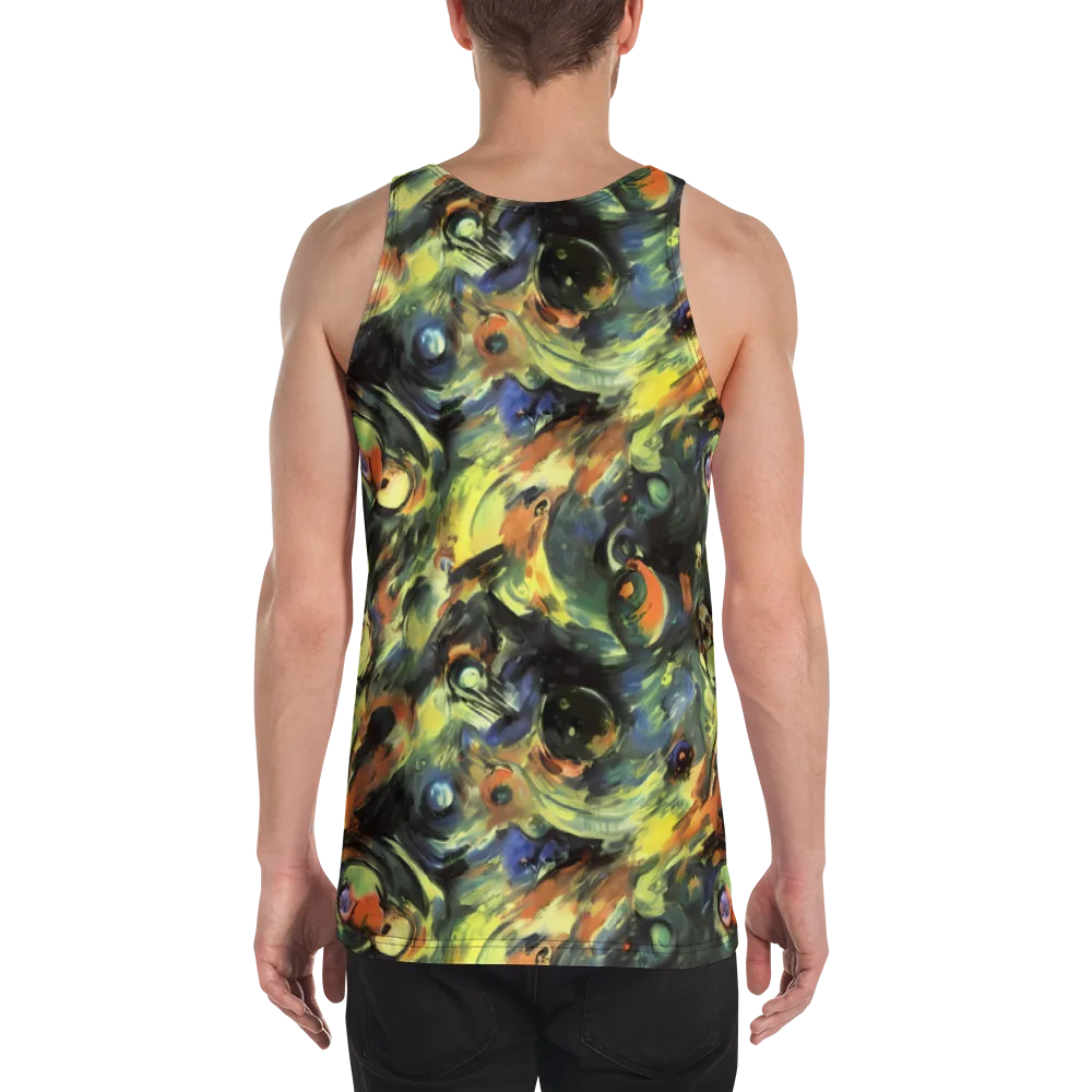 Seve Swirl on Men's Tank Top — Back