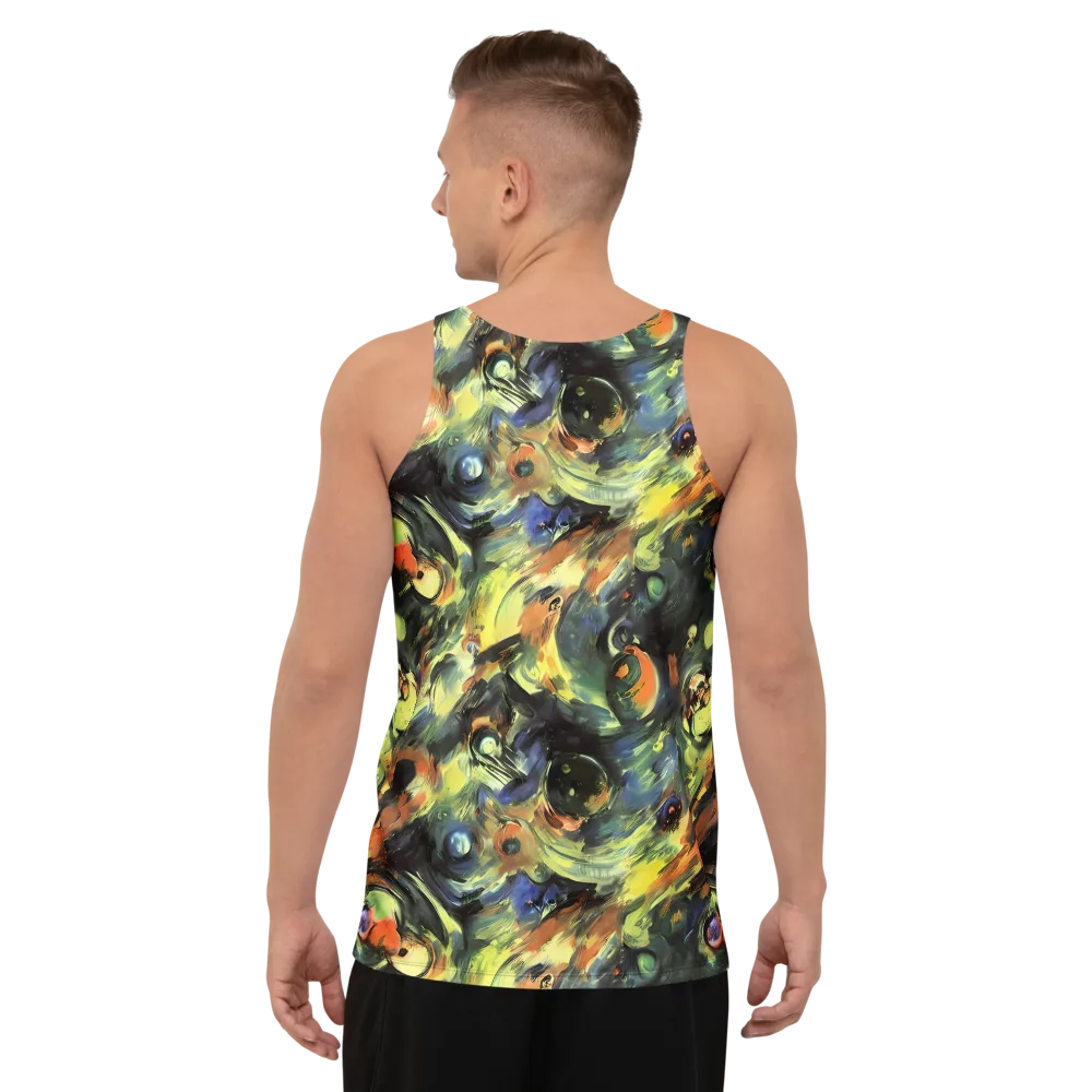 Seve Swirl on Men's Tank Top — Back