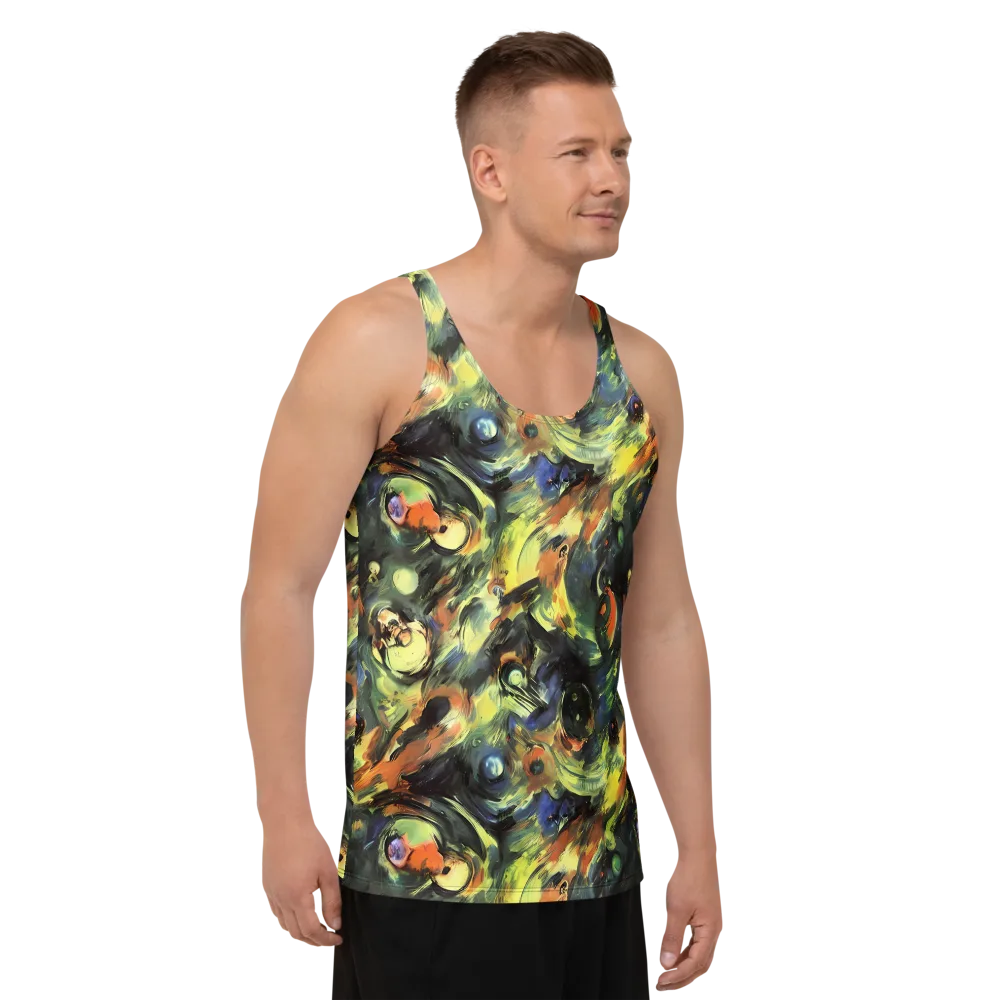 Seve Swirl on Men's Tank Top — Right Front