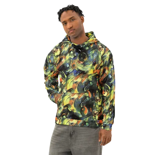 Seve Swirl on a Cotton Hoodie