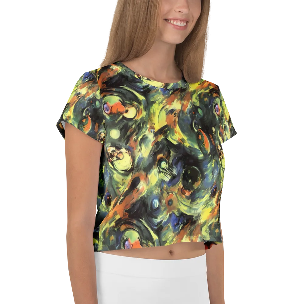 Seve Swirl on Crop Tee — Right