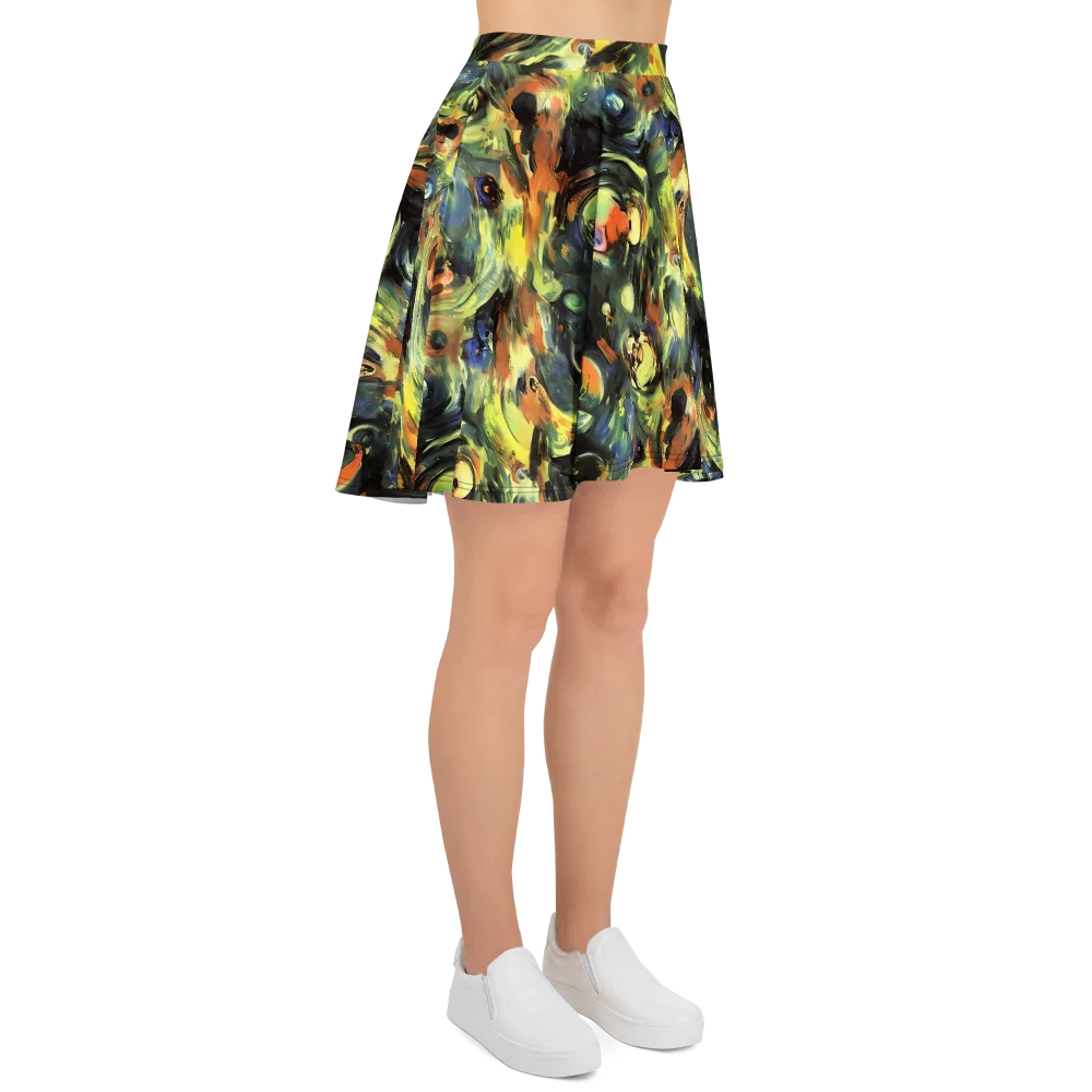 Seve Swirl on Skater Skirt — Right