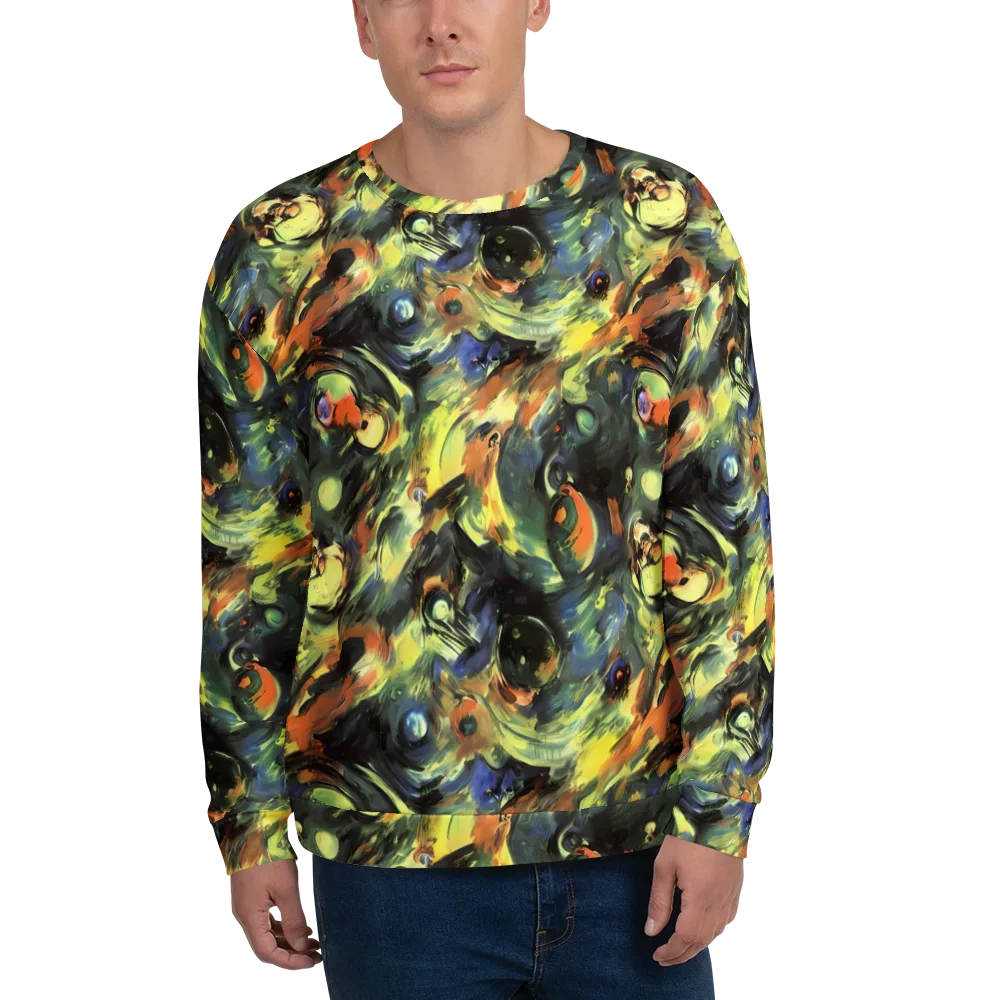 Seve Swirl on Sweatshirt — Front