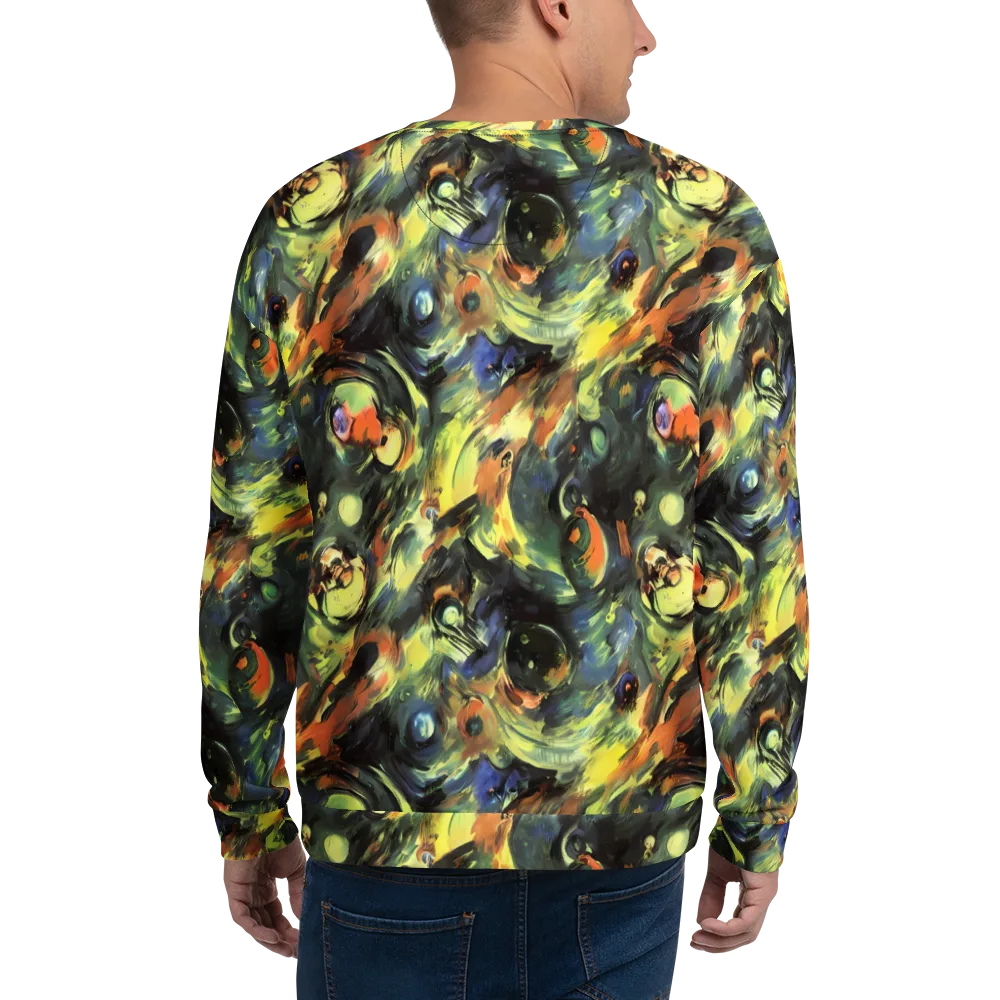 Seve Swirl on Sweatshirt — Back