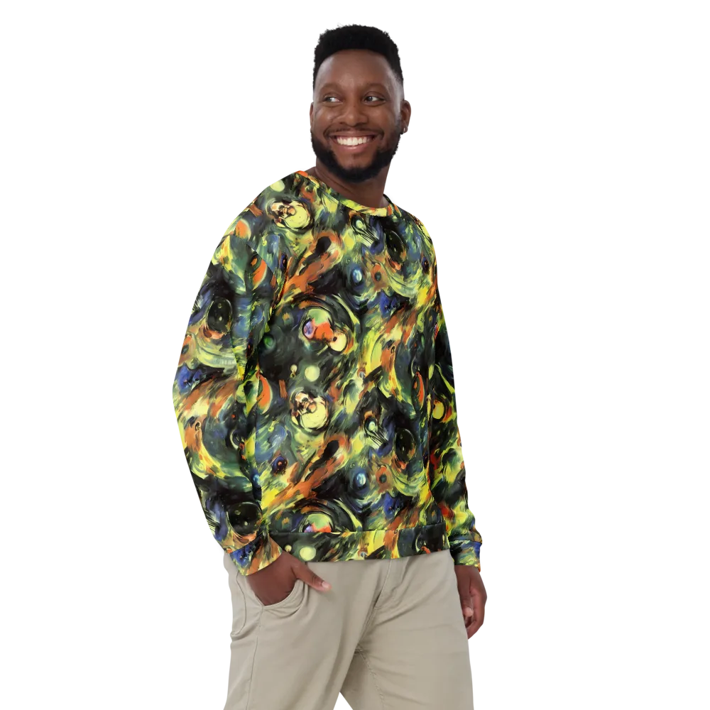 Seve Swirl on Sweatshirt — Front