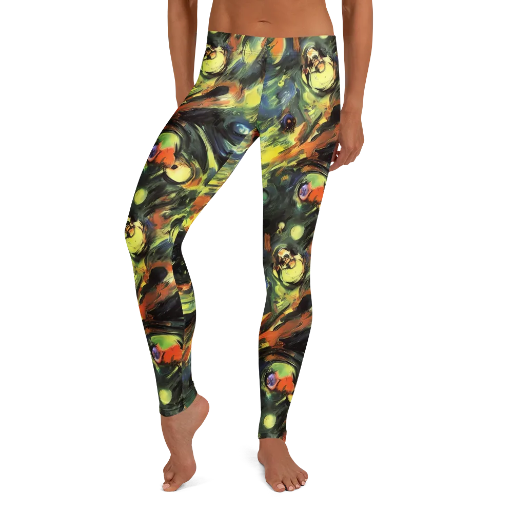 Seve Swirl on Leggings — Front