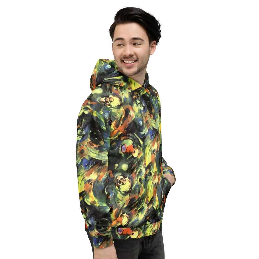 Seve Swirl on Hoodie — Right
