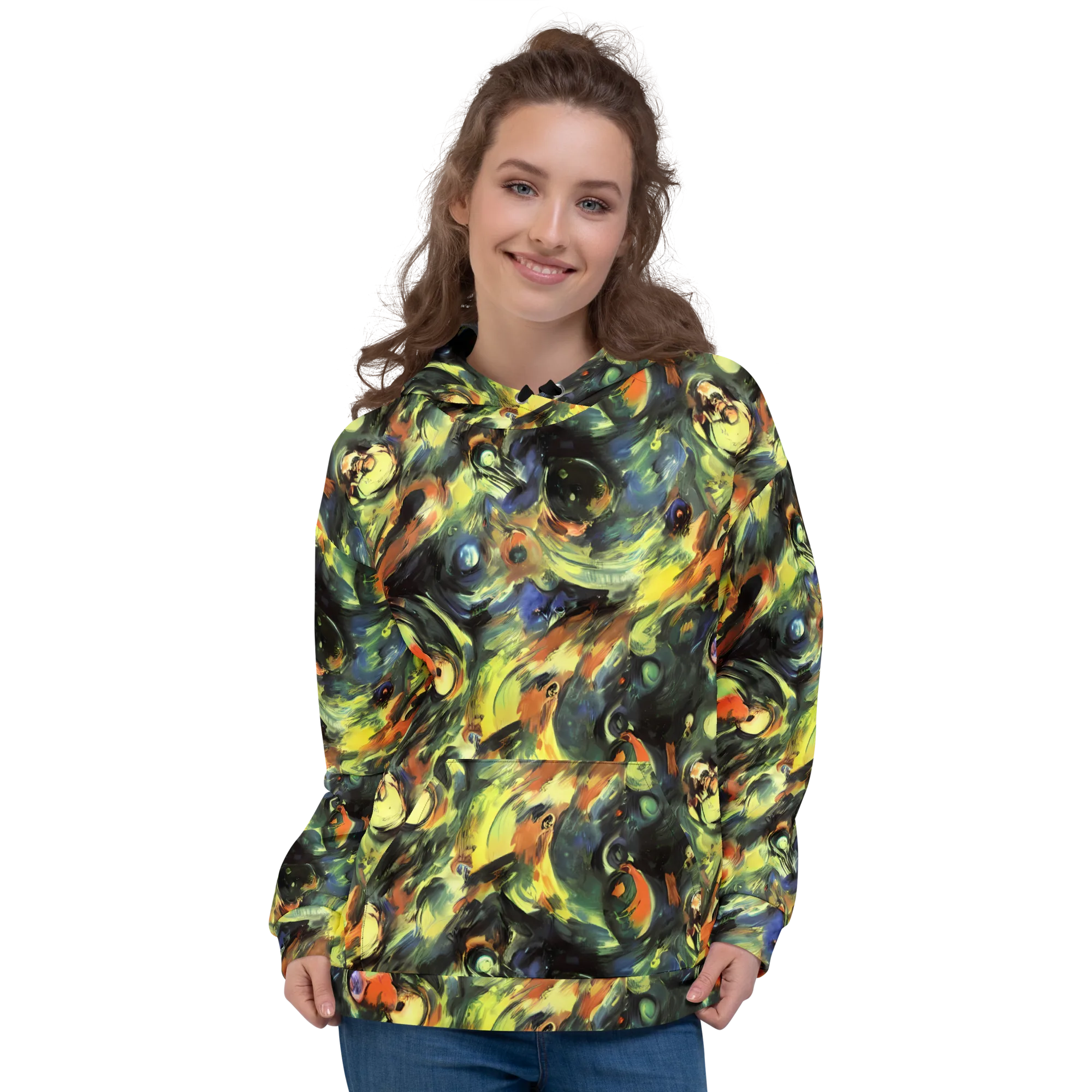 Seve Swirl on Hoodie — Front