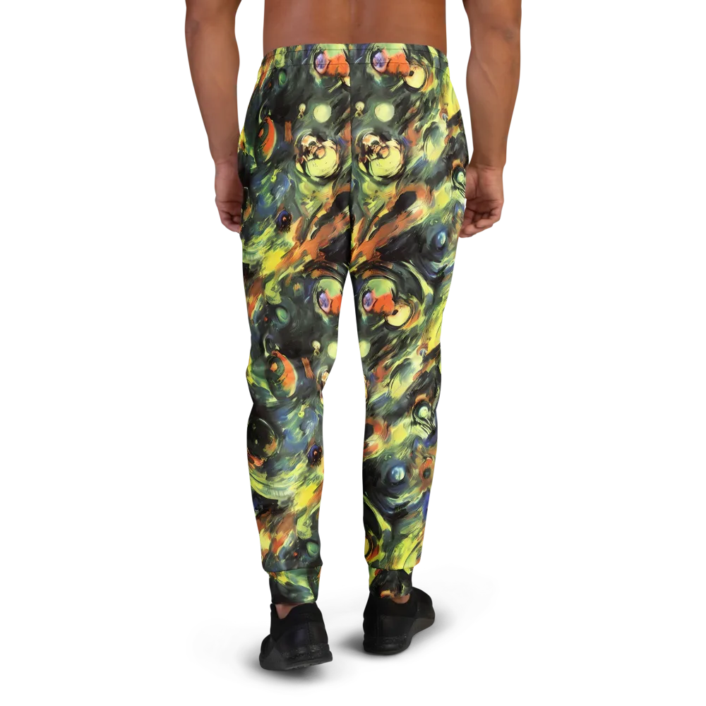 Seve Swirl on Men's Joggers — Back