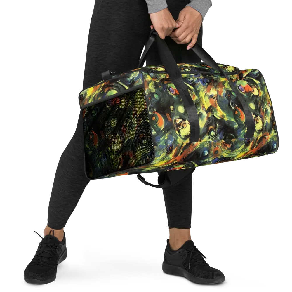 Seve Swirl on Duffle Bag — Right Front