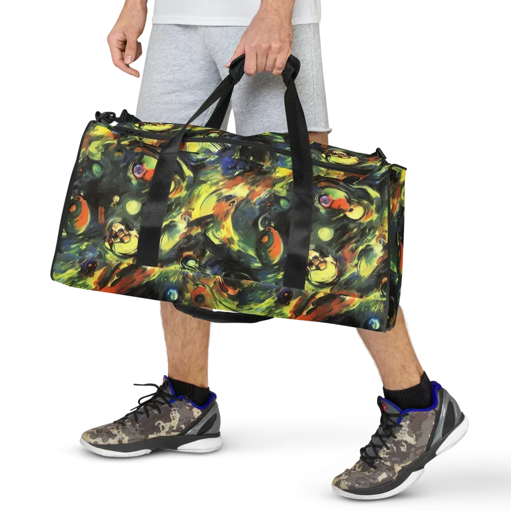 Seve Swirl on Duffle Bag — Front