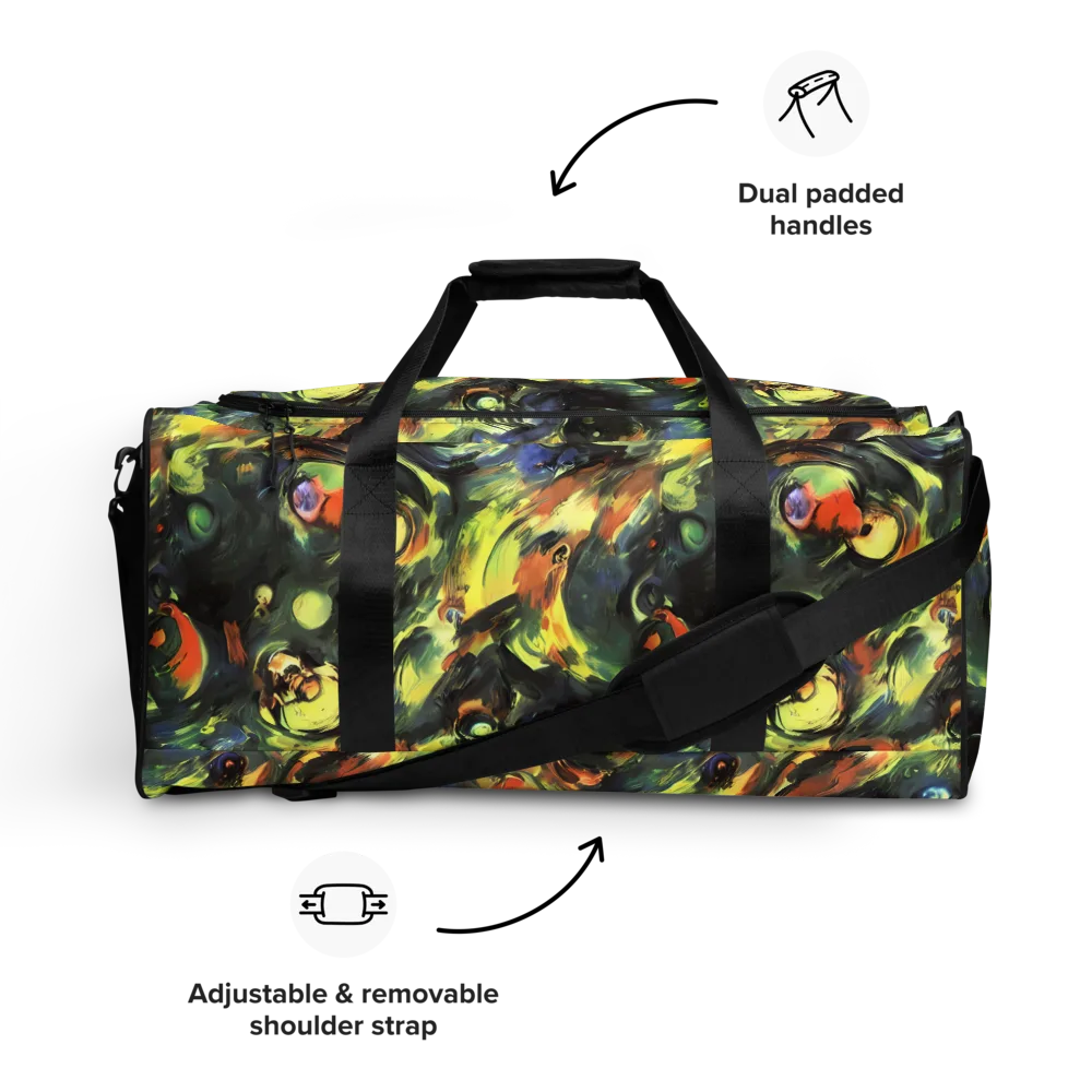 Seve Swirl on Duffle Bag — Front