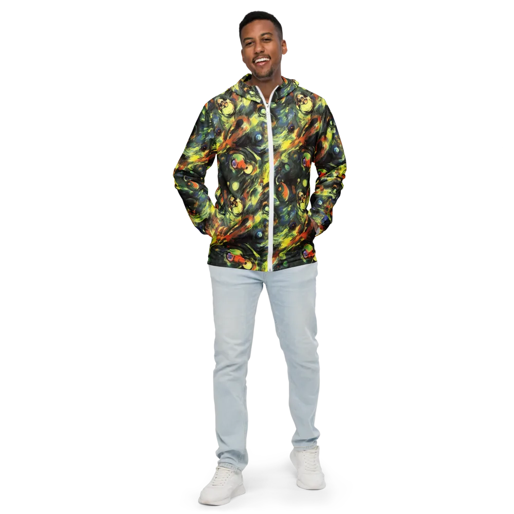 Seve Swirl on Men's Windbreaker — Front