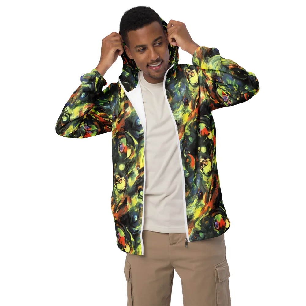 Seve Swirl on Men's Windbreaker — Front